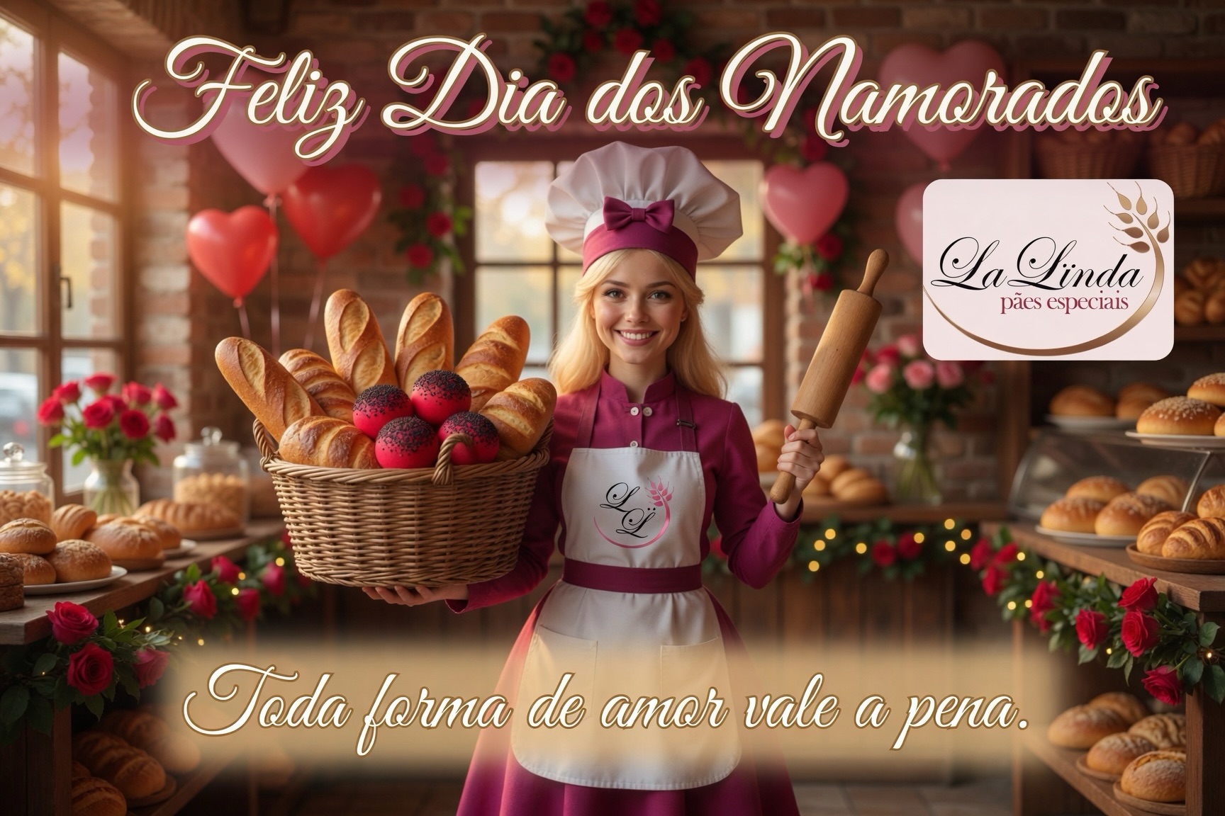 A equipe da La Linda vem hoje desejar um feliz dia dos namorados, seja você namorado, casado, solteiro, enrolado, não im