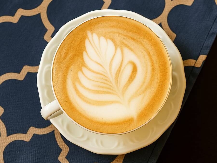 Cappuccino do Vélo Ville Café
