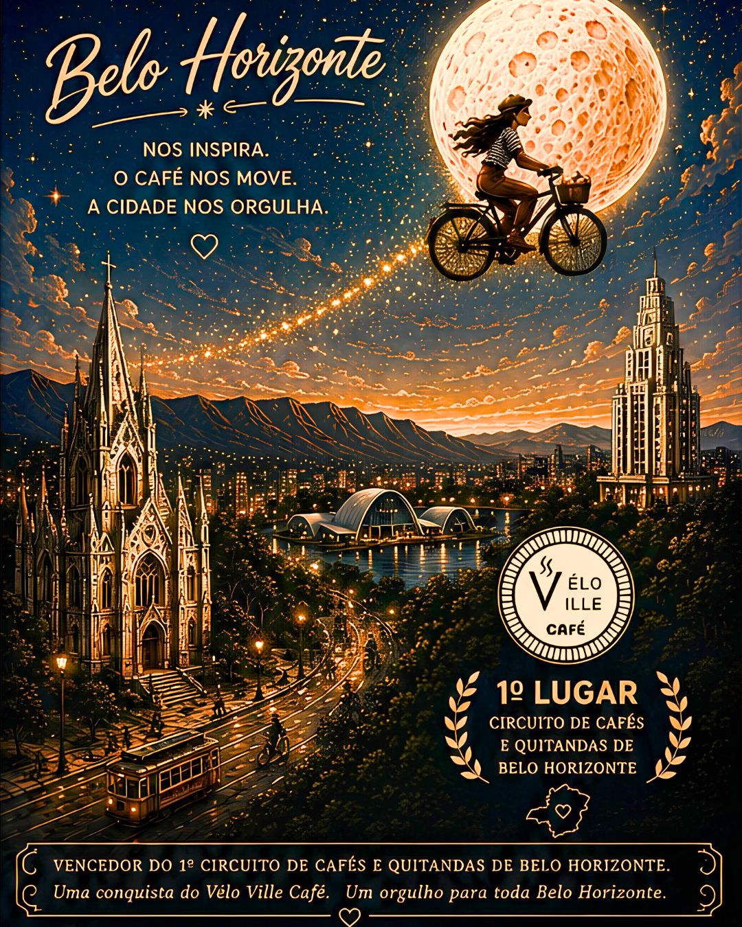 Venha entender porque o Velo Ville foi o 1º lugar no Circuito de Cafés! 🥰
Esperamos vocês!
#mineirizza #cafebh #vemto