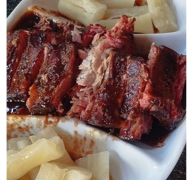 Costelinha Suína ao molho BBQ — Elicias Defumados